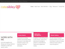 Tablet Screenshot of catesibley.com